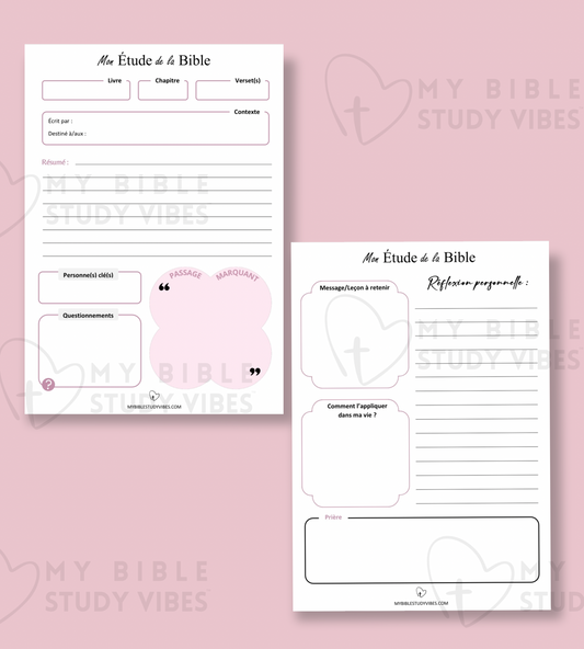 Feuilles de recharges