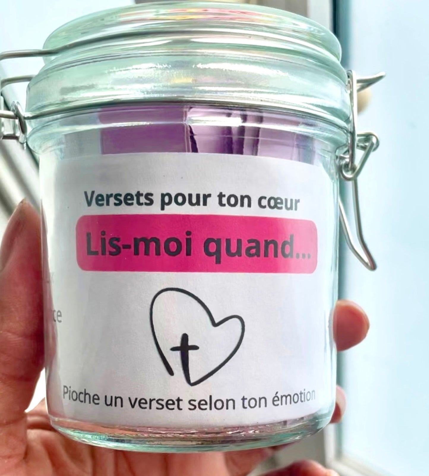 Bocal Spirituel “Lis-moi quand”