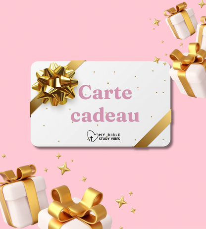 Gift card - The pleasure of giving