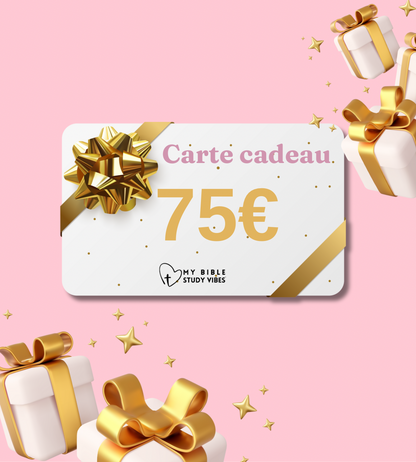 Gift card - The pleasure of giving