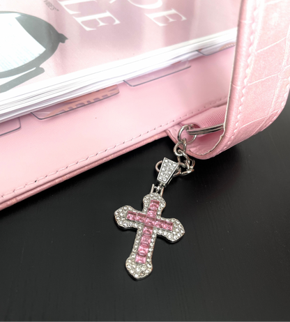 Porte-clé Croix Étincelante