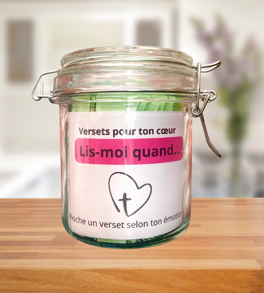 Bocal Spirituel “Lis-moi quand”